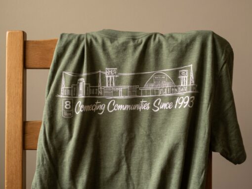 8 Mile Boulevard Association Streetscape T-shirts