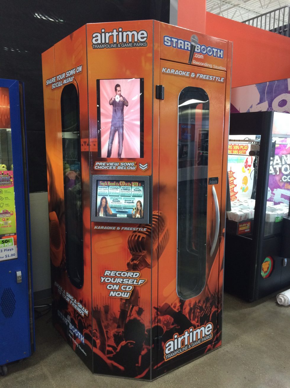 Airtime Karaoke Booth Installs | Fusion Marketing