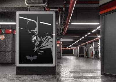 Art by DAK – Vector Batman