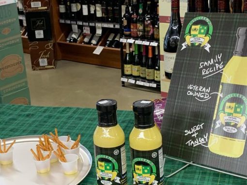 Colleen’s Irish Mustard – Shelf Talker
