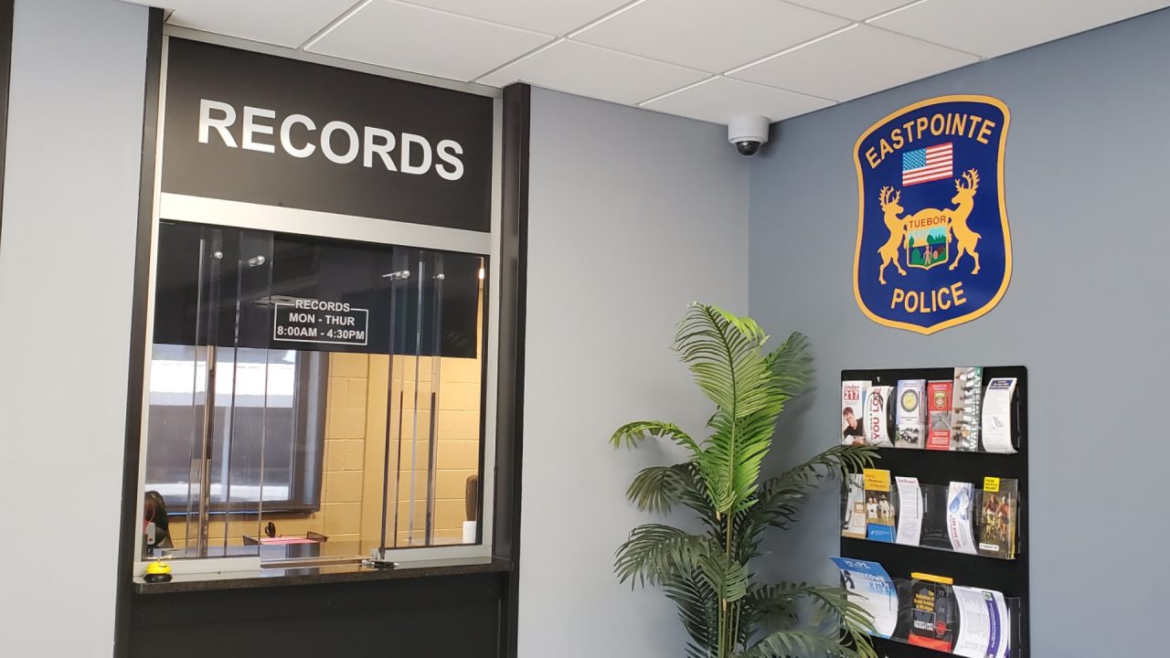 Eastpointe Police Lobby Signage Fusion Marketing