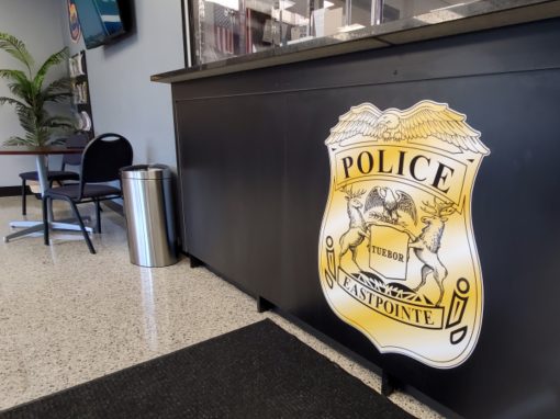 Eastpointe Police – Lobby Signage