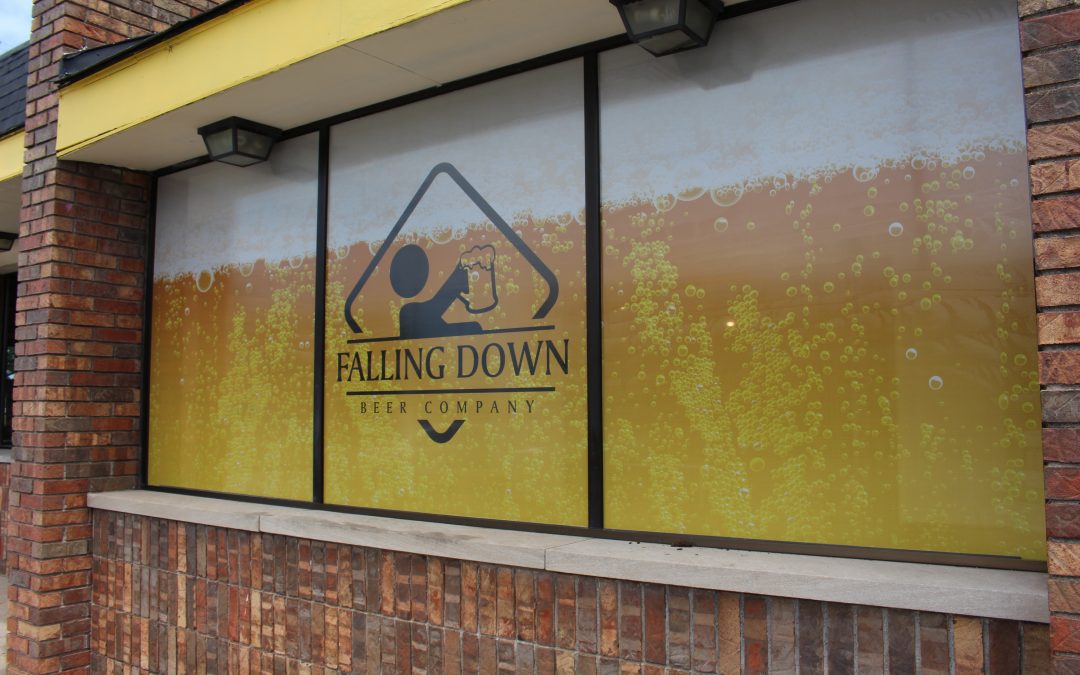 Falling Down Beer Co – Warren, MI Window Perf
