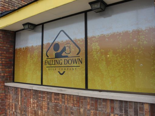 Falling Down Beer Co – Warren, MI Window Perf
