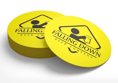 Falling Down Beer Company – Coasters
