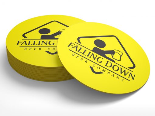 Falling Down Beer Company – Coasters