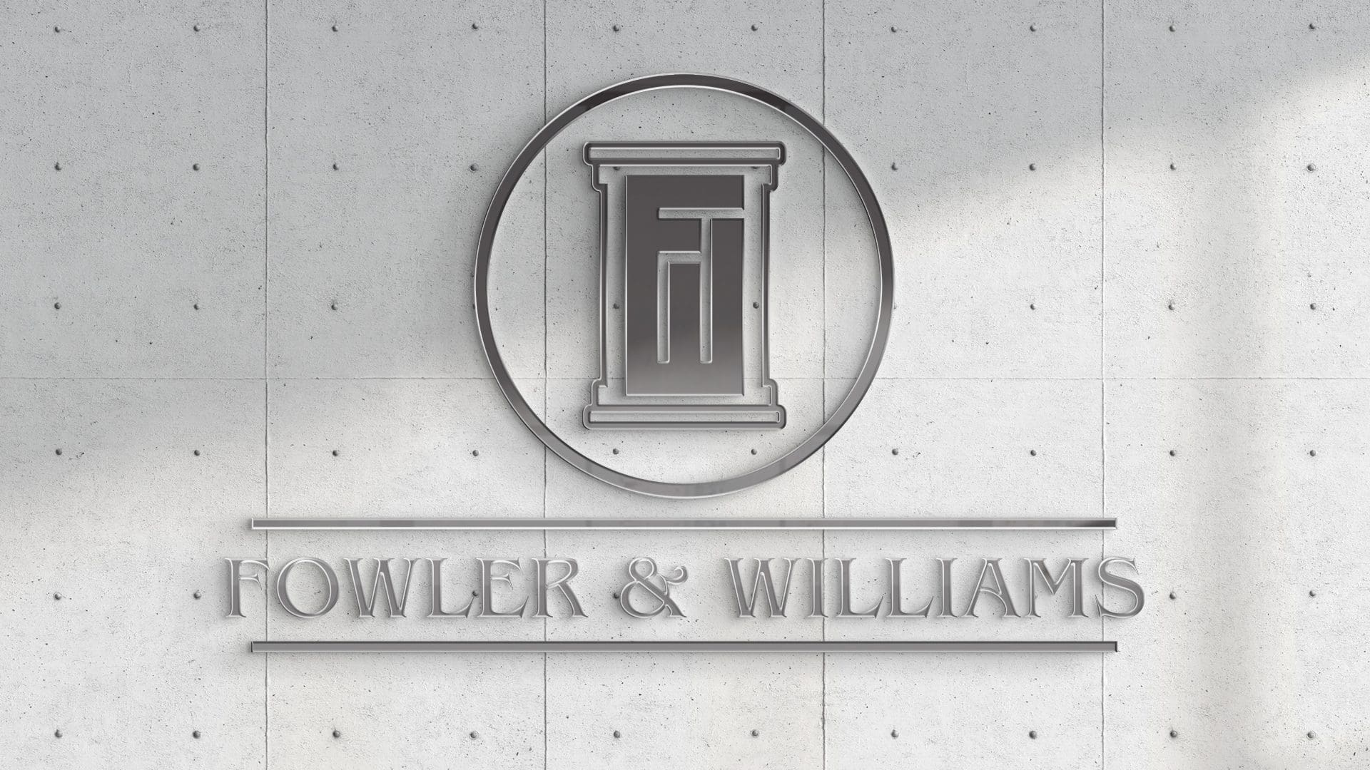 Fowler and Williams - Logo Mockup 01