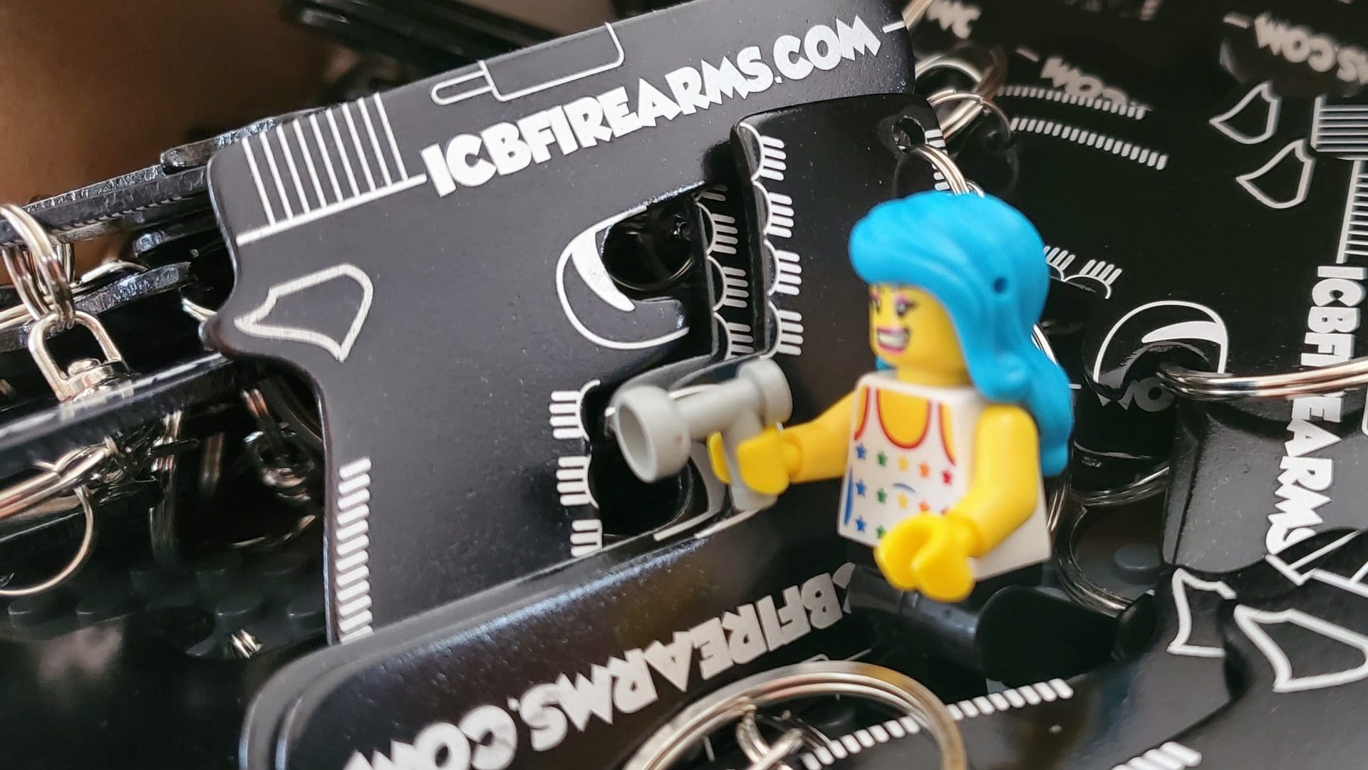 ICB Firearms - Gun Key chain Bottle Opener Lego Photo 03