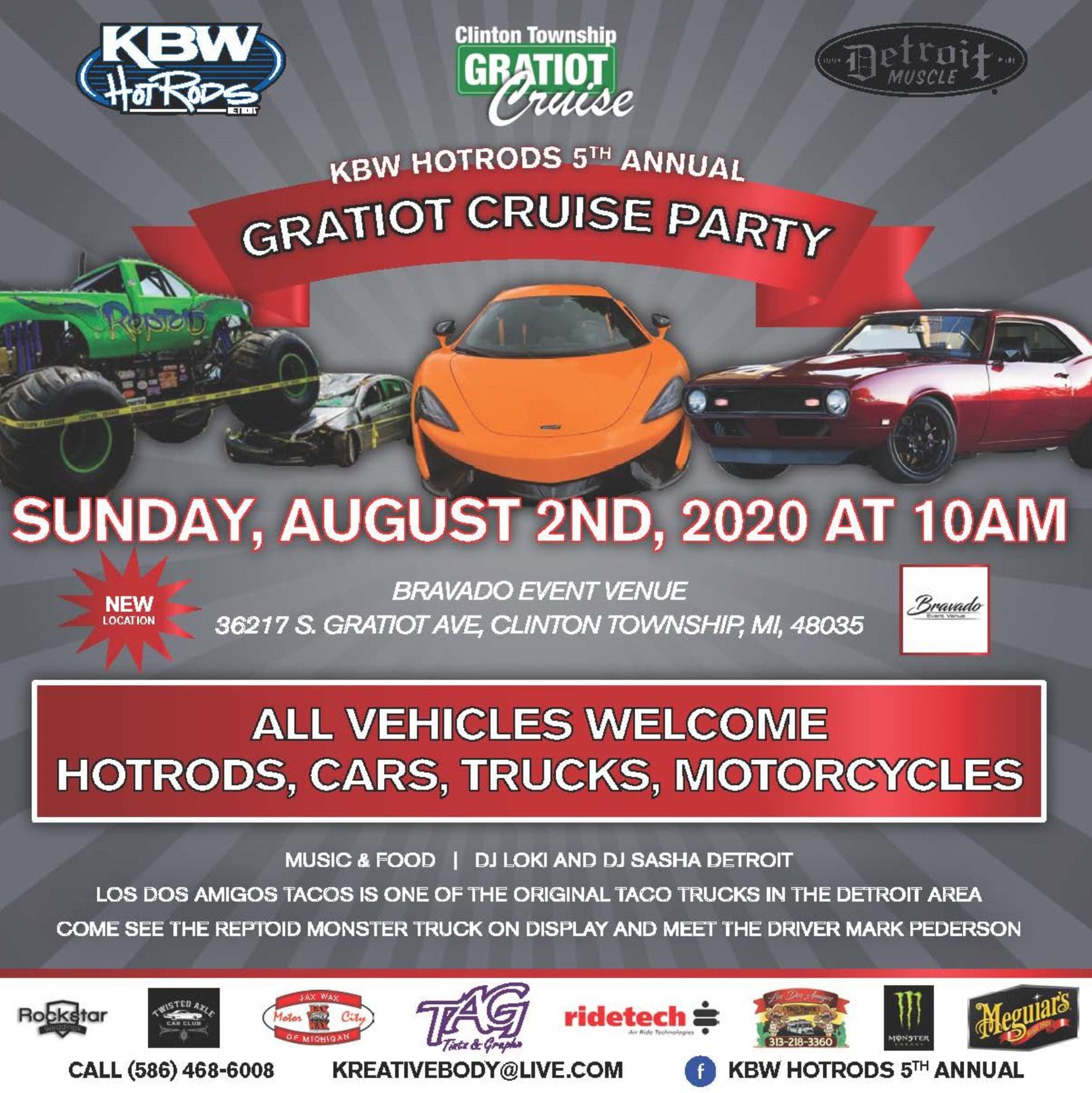 Kreative Body Werks Gratiot Cruise Flyer Fusion Marketing