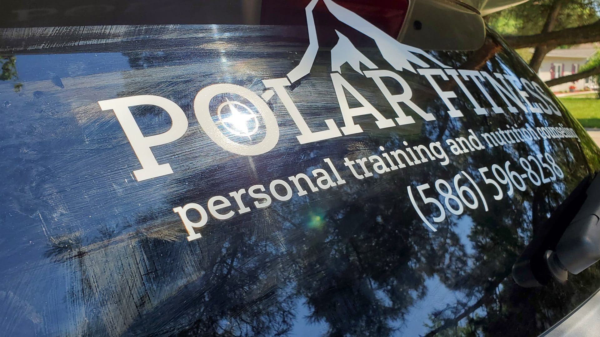 Polar Fitness - Ford Explorer Window Graphics 02