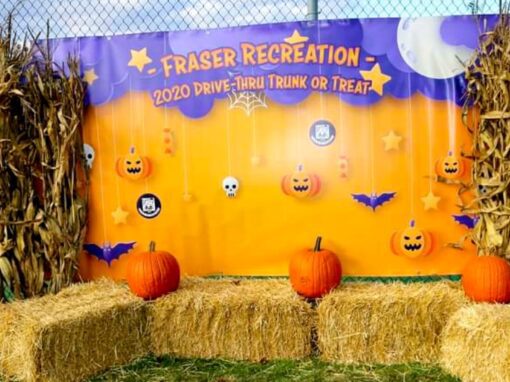 Fraser Parks Recreation – Halloween Banner