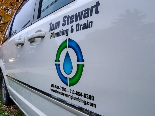 Tom Stewart Plumbing – Work Truck Fleet Graphics