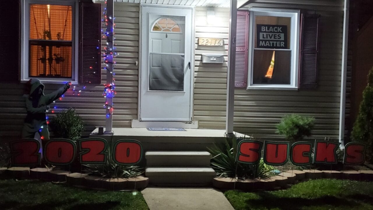 Shay the Grinch Life Size Cut Out Photo Fusion Marketing