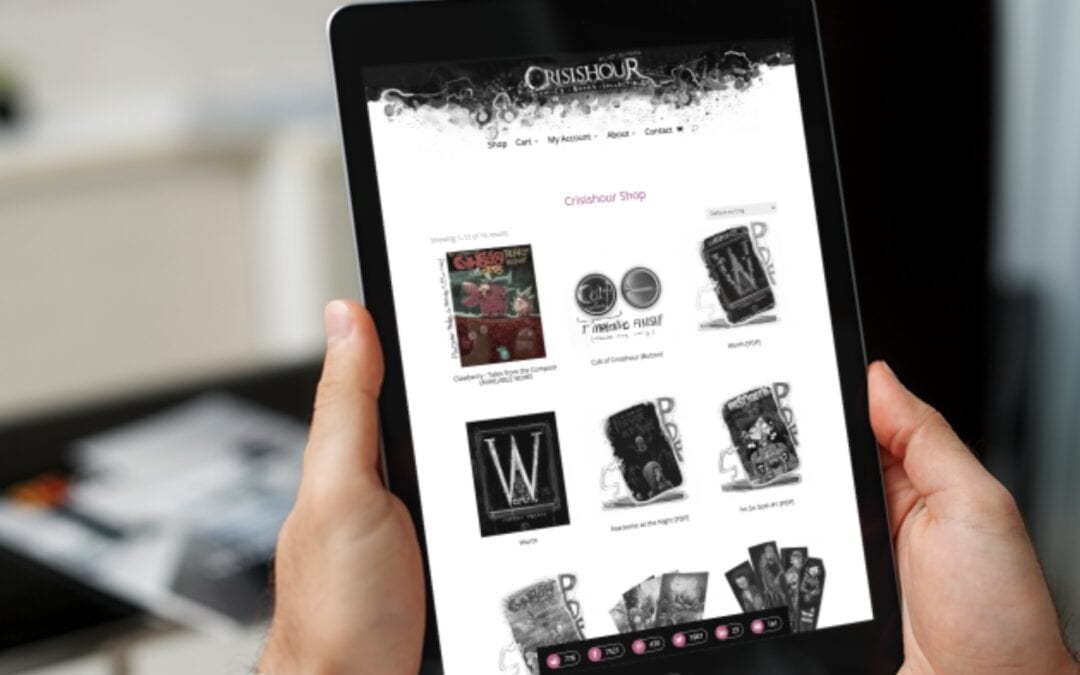 Crisishour Productions – 2021 eCommerce Website