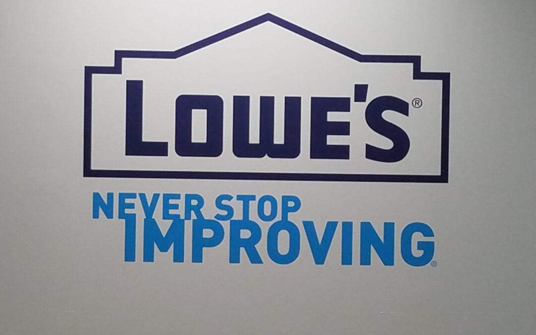 Lowe’s – Logo Wall Graphics