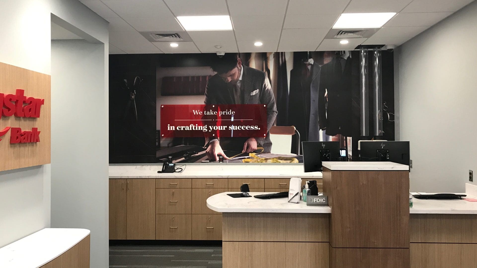 Flagstar Bank Wall Mural Fusion Marketing