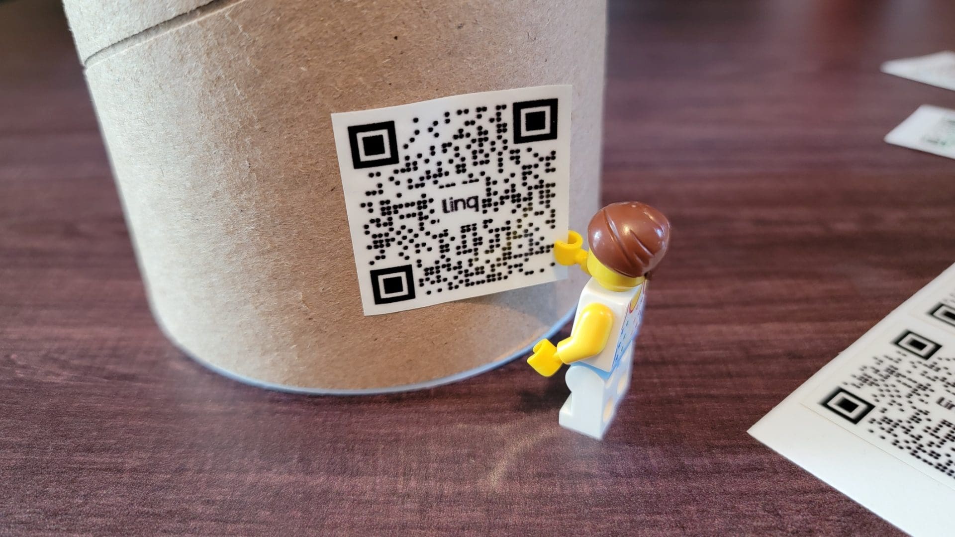 Custom Printed Linq QR Codes 3 Custom Printed Linq QR Codes 3