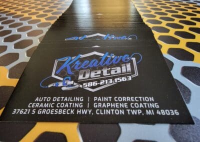 Auto Detailing Appointment Cards