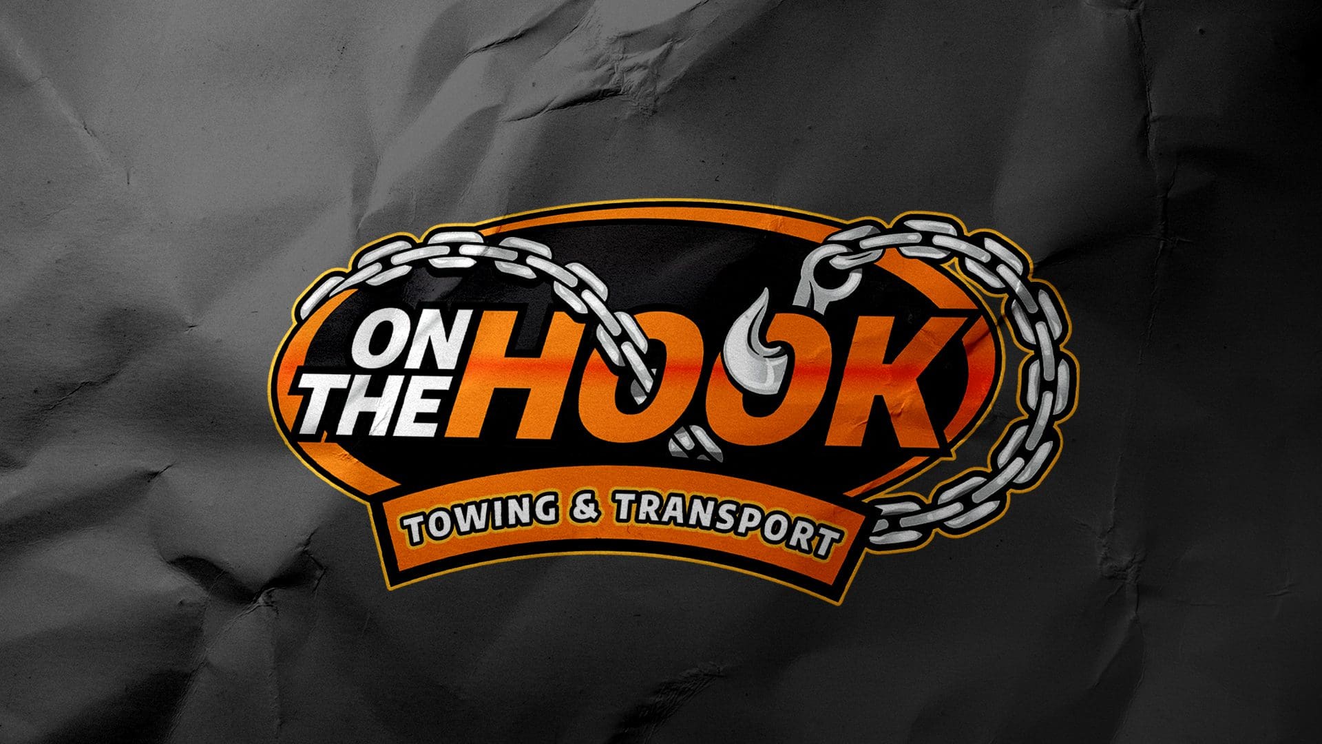 On The Hook Logo Design 1