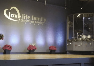 Love Life – Church Wall Logo
