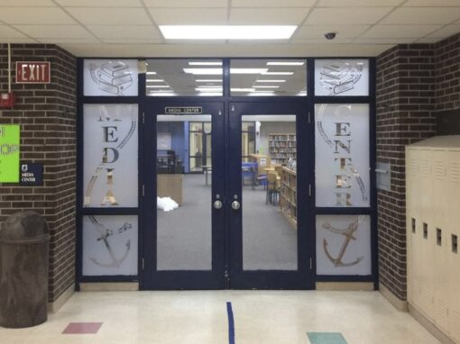 Kennedy Middle School – Library Entrance