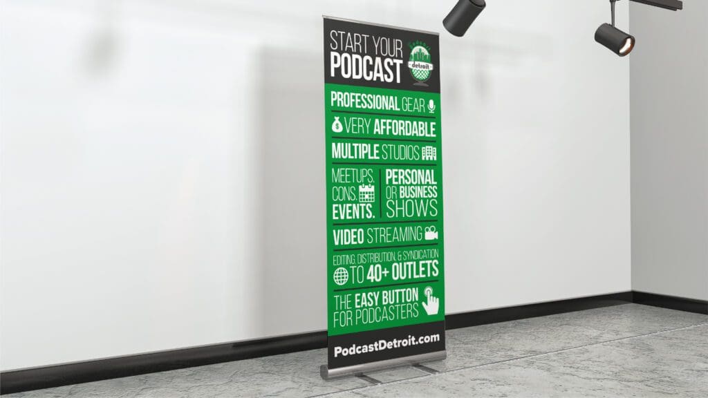 Podcast Retractable Banners