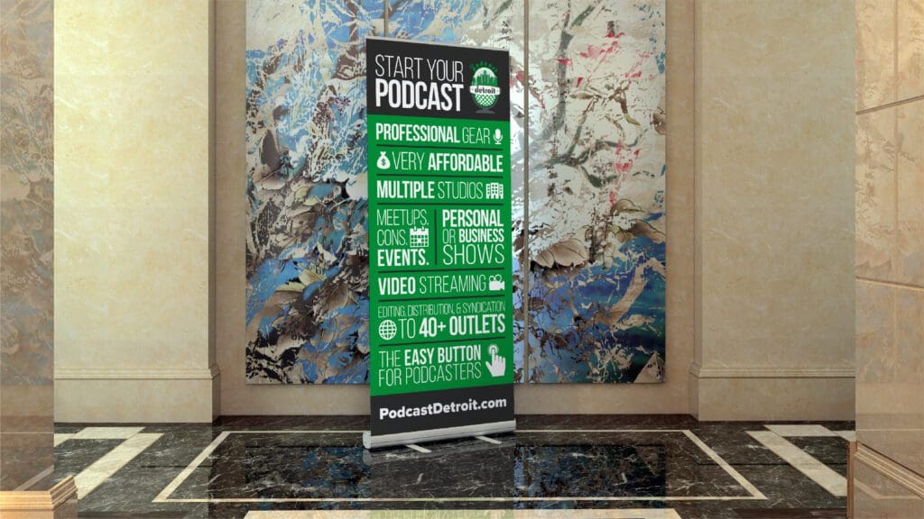 Podcast Retractable Banners 2