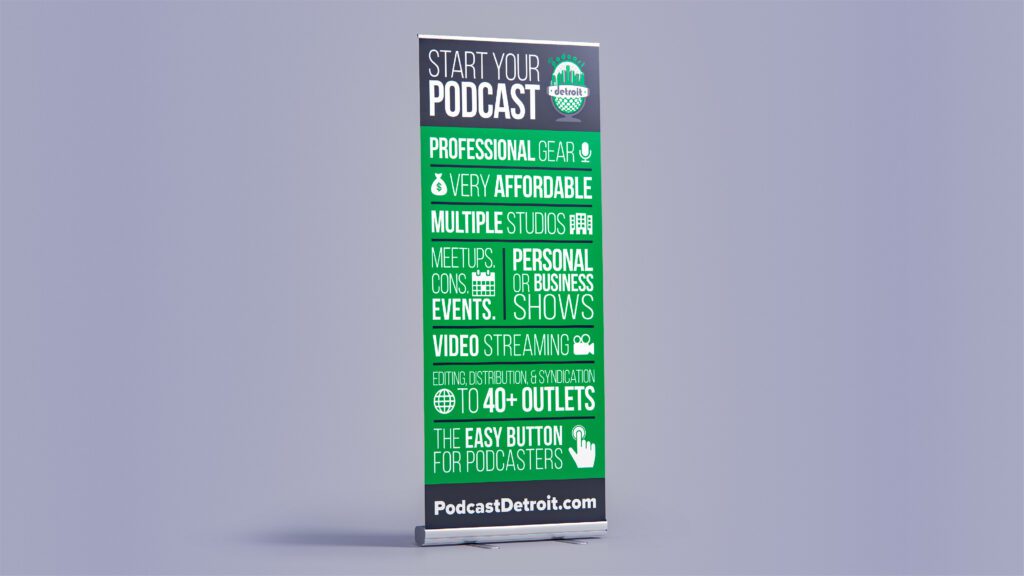 Podcast Retractable Banners 4