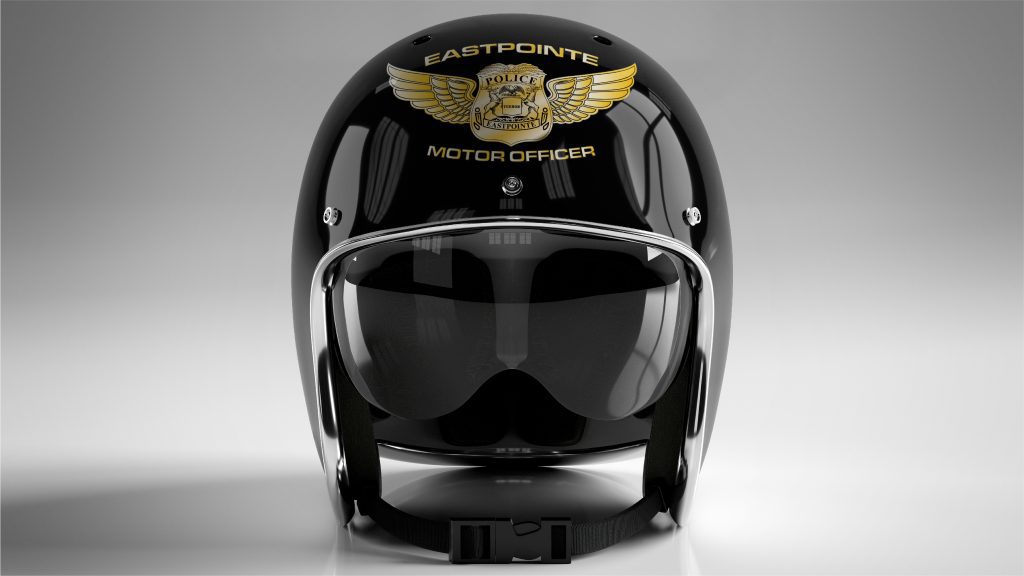 Police Motorcycle Helmet stickers 2