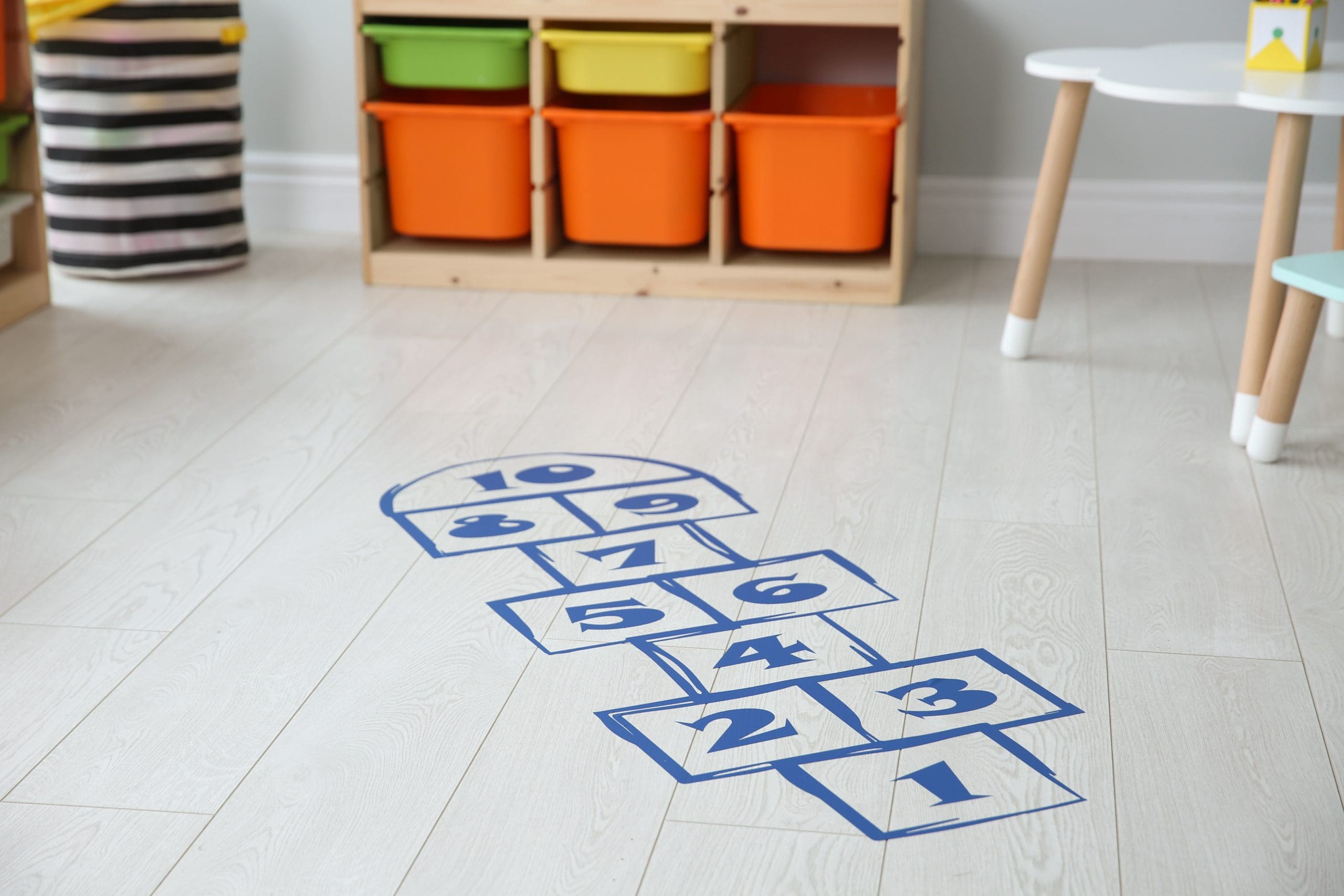 Fusion Marketing Top Ways to Get Creative With Floor Decals for Your Business or Home Hopscotch 1