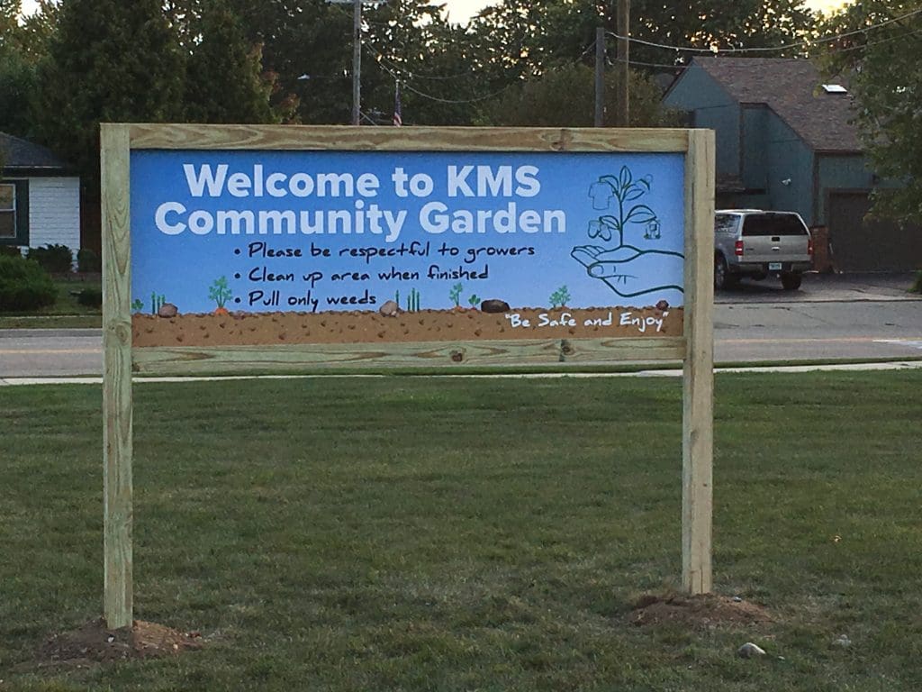 Locations Where Signs Can Benefit Your School Garden Sign