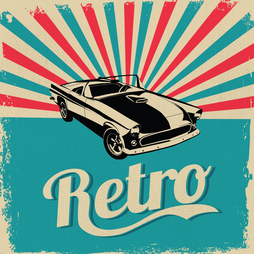 Fusion Marketing Use Vinyl Graphics for Cars to Reimagine Your Car in a Different Era Retro