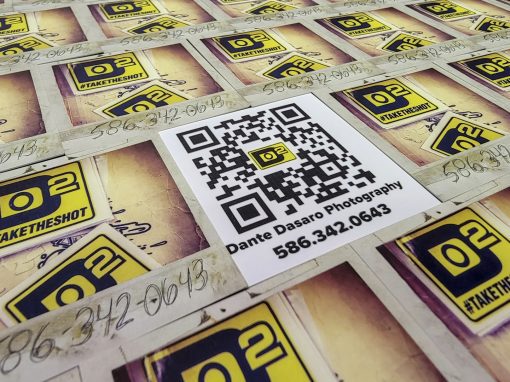 D2 Photo – Square Business Cards
